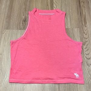 Pink crop top